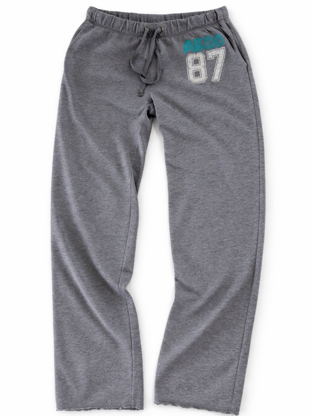 Aeropostale AERO 87 Gray Sweatpants XS Lounge Y2K